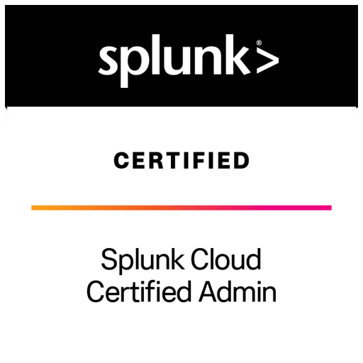 Splunk Cloud Certified Admin